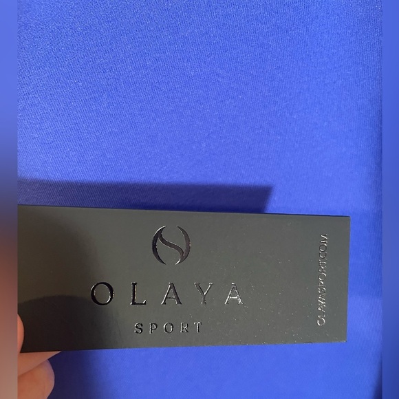 Olaya Sport Power Dress Deep Blue Size XS Stretchy Athletic Golf Tennis Shorts - Picture 16 of 16